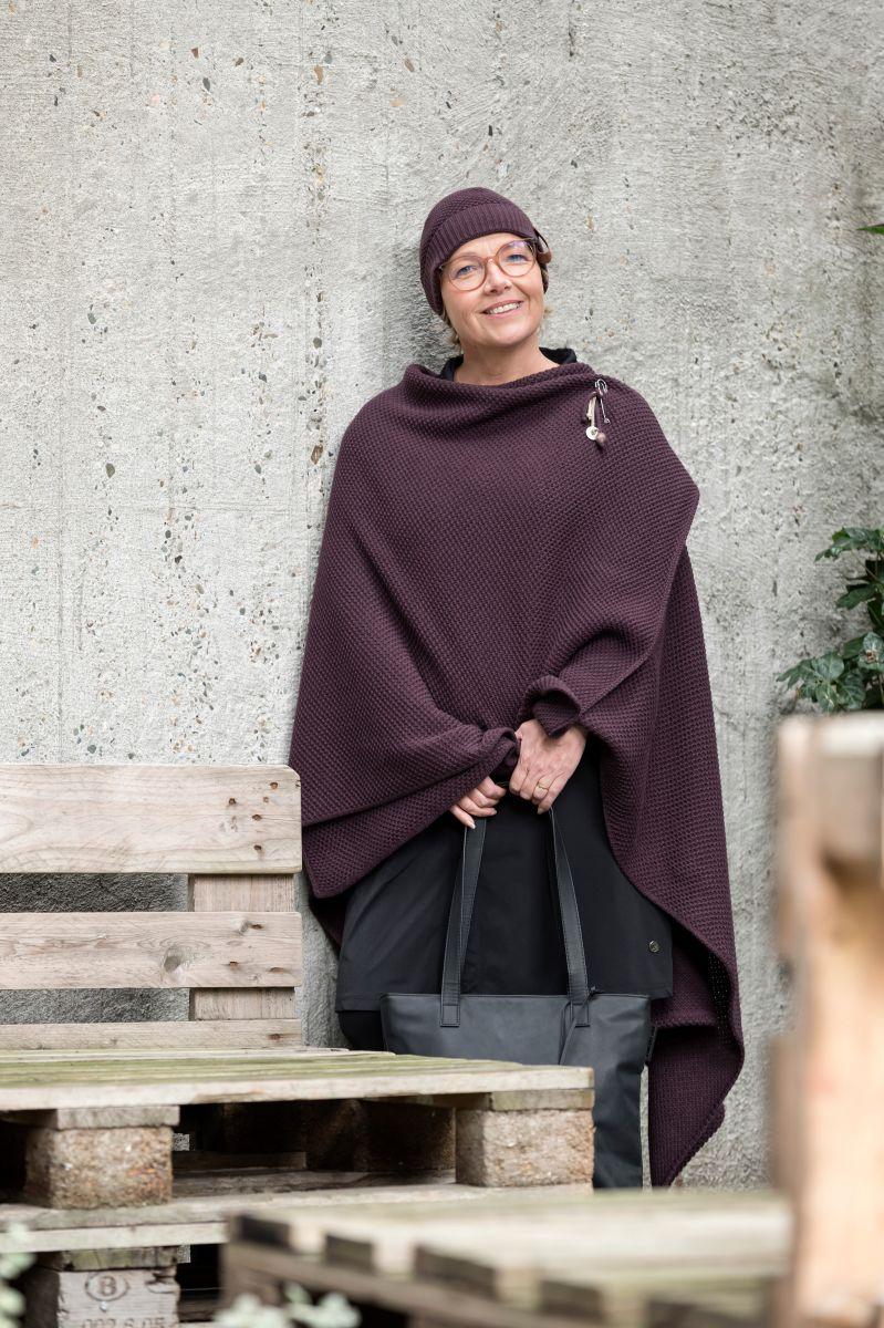 Knit Factory Sierspeld Aubergine