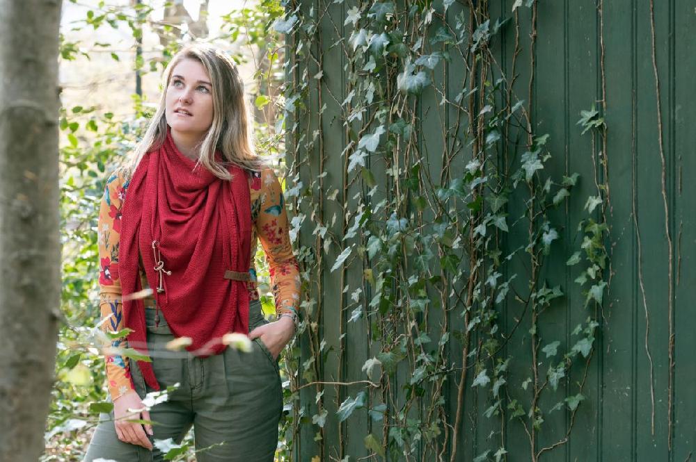 Knit Factory Sierspeld Bordeaux