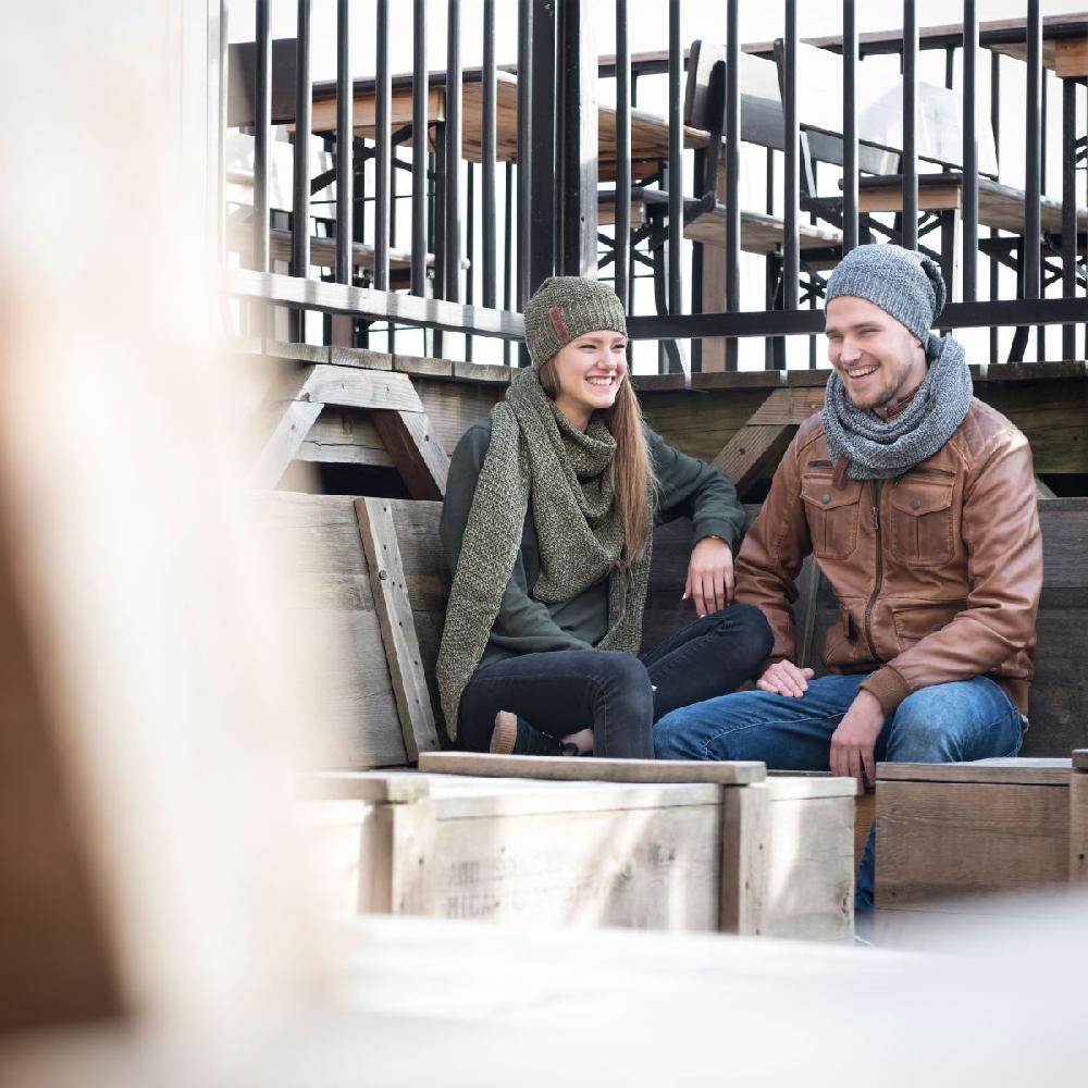 Knit Factory Sierspeld Groen/Olive