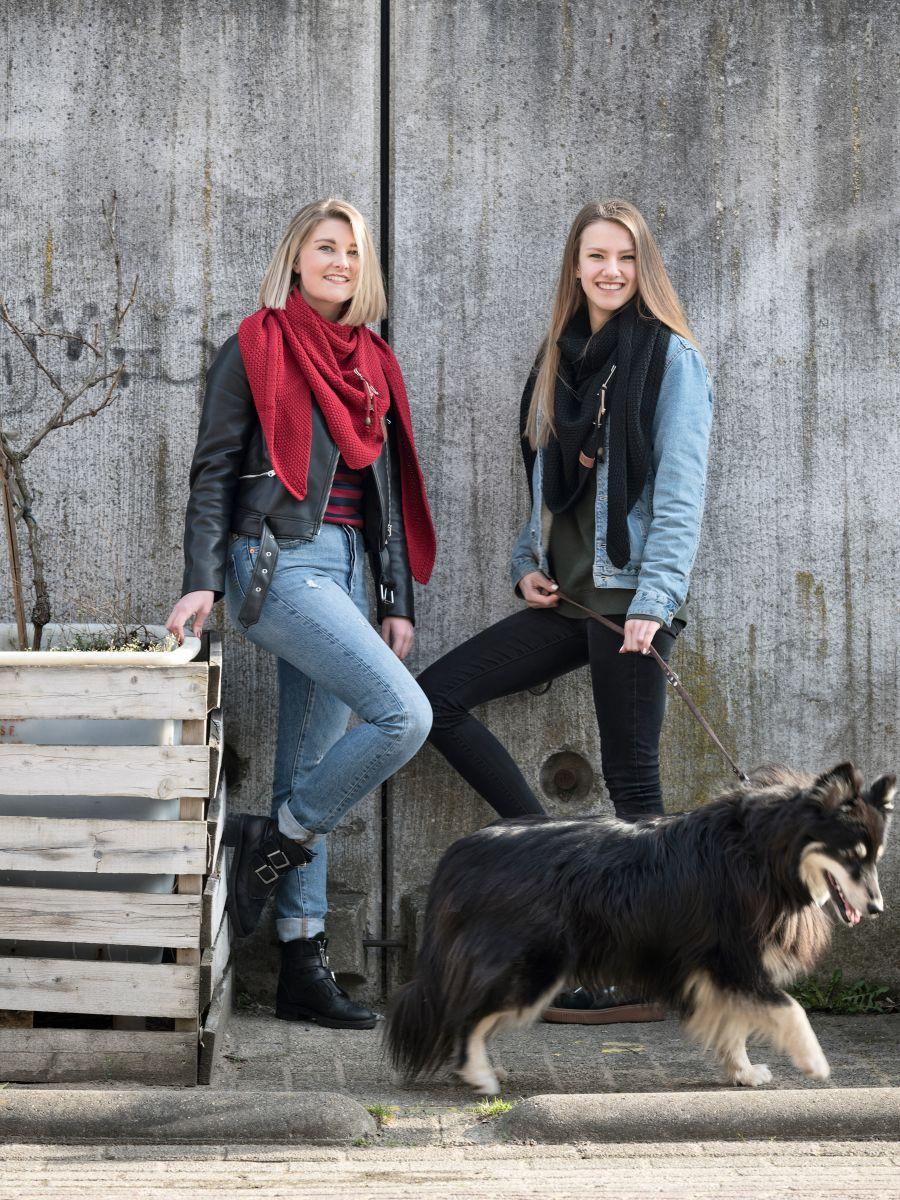 Knit Factory Sierspeld Zwart