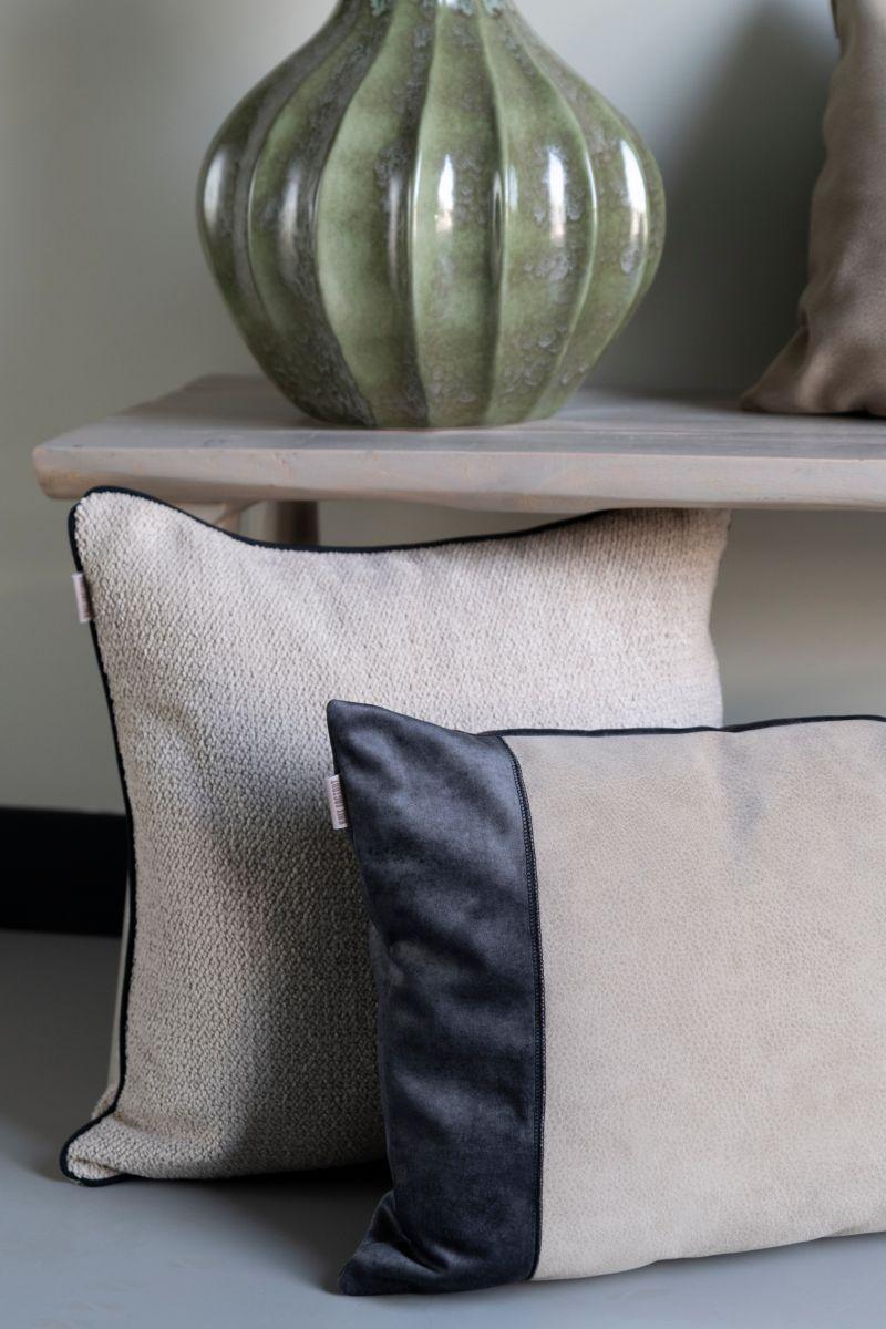 Knit Factory Snooze Kussen Beige - 50x50