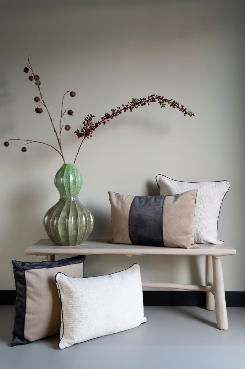 Knit Factory Snooze Kussen Beige - 60x40