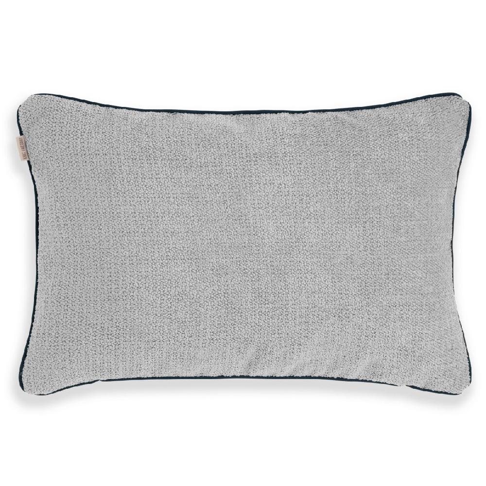 knit factory Snooze Kussen Licht Grijs - 60x40