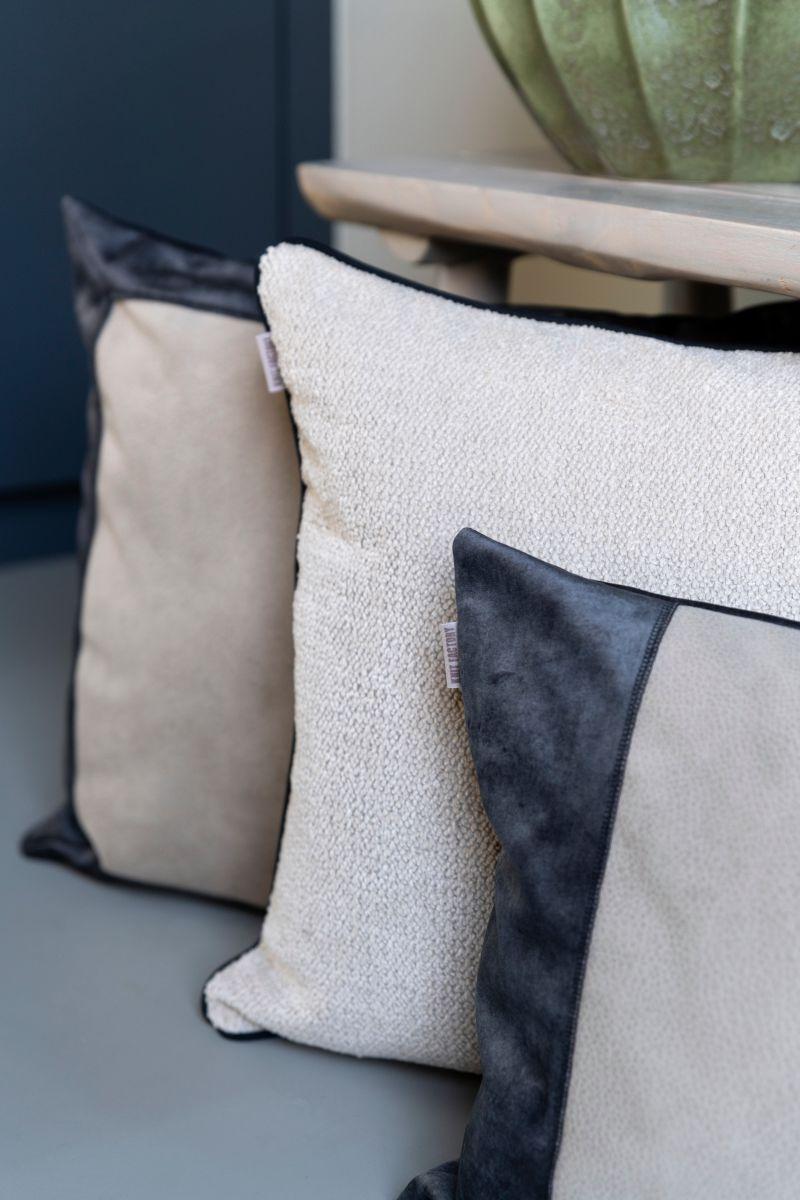 Knit Factory Snooze Kussen Linnen - 60x40