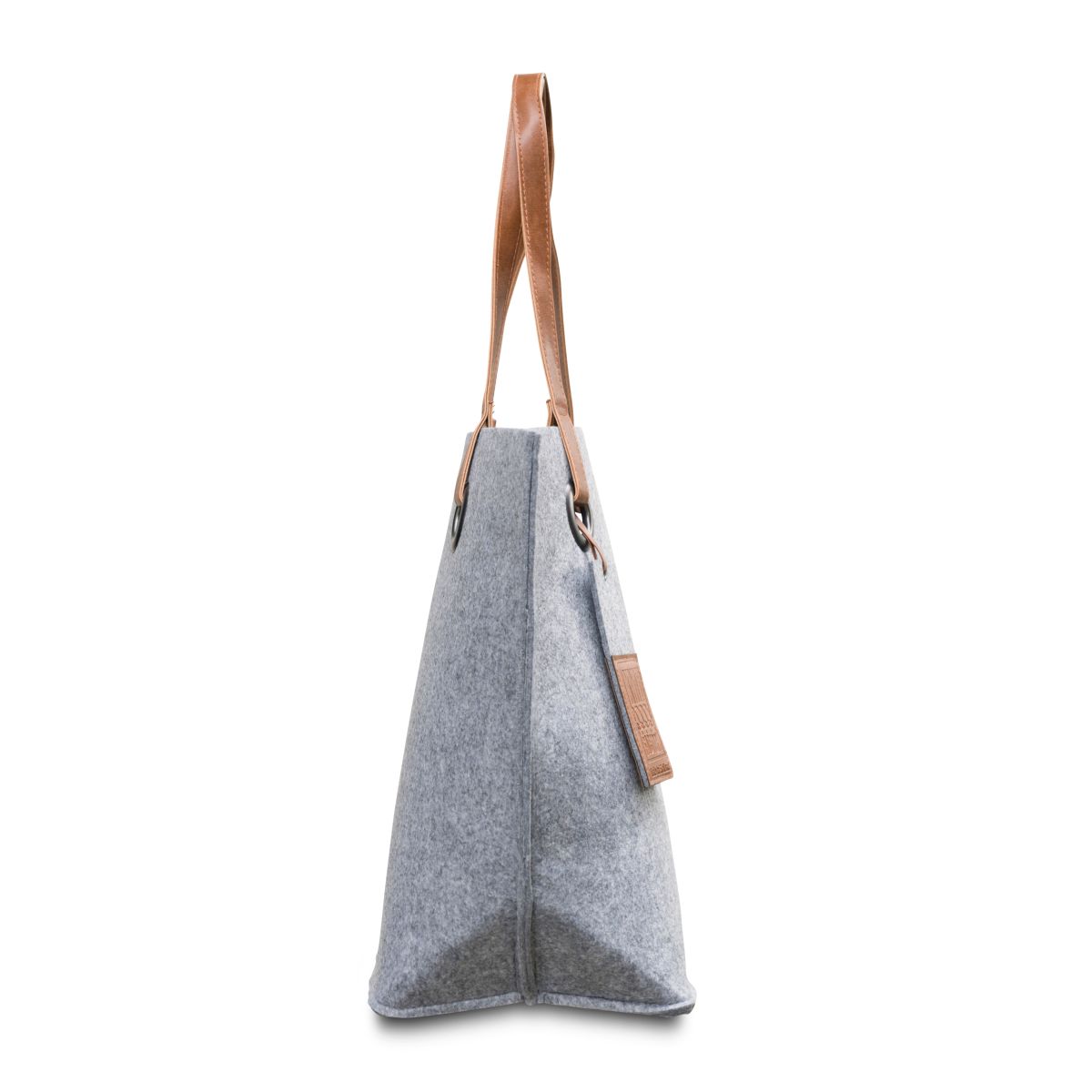 Knit Factory Tess Shopper Licht Grijs