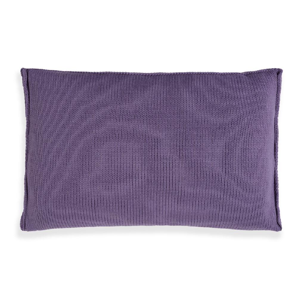 Knit Factory Uni Kussen Violet - 60x40