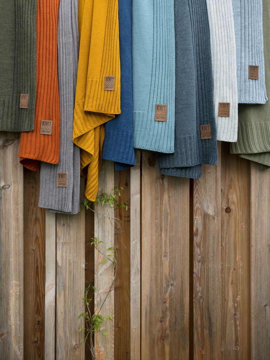 Knit Factory Uni Plaid Beige