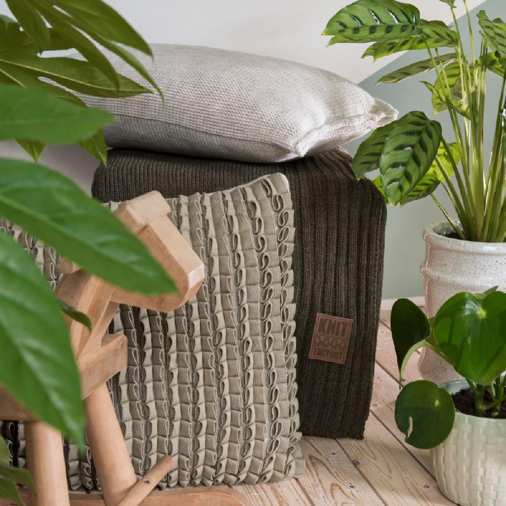 Knit Factory Uni Plaid Groen