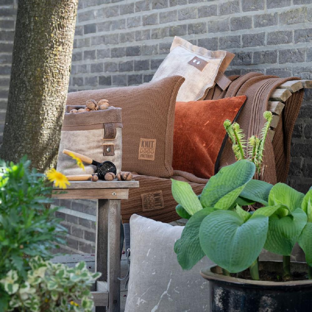 Knit Factory Uni Plaid Tobacco