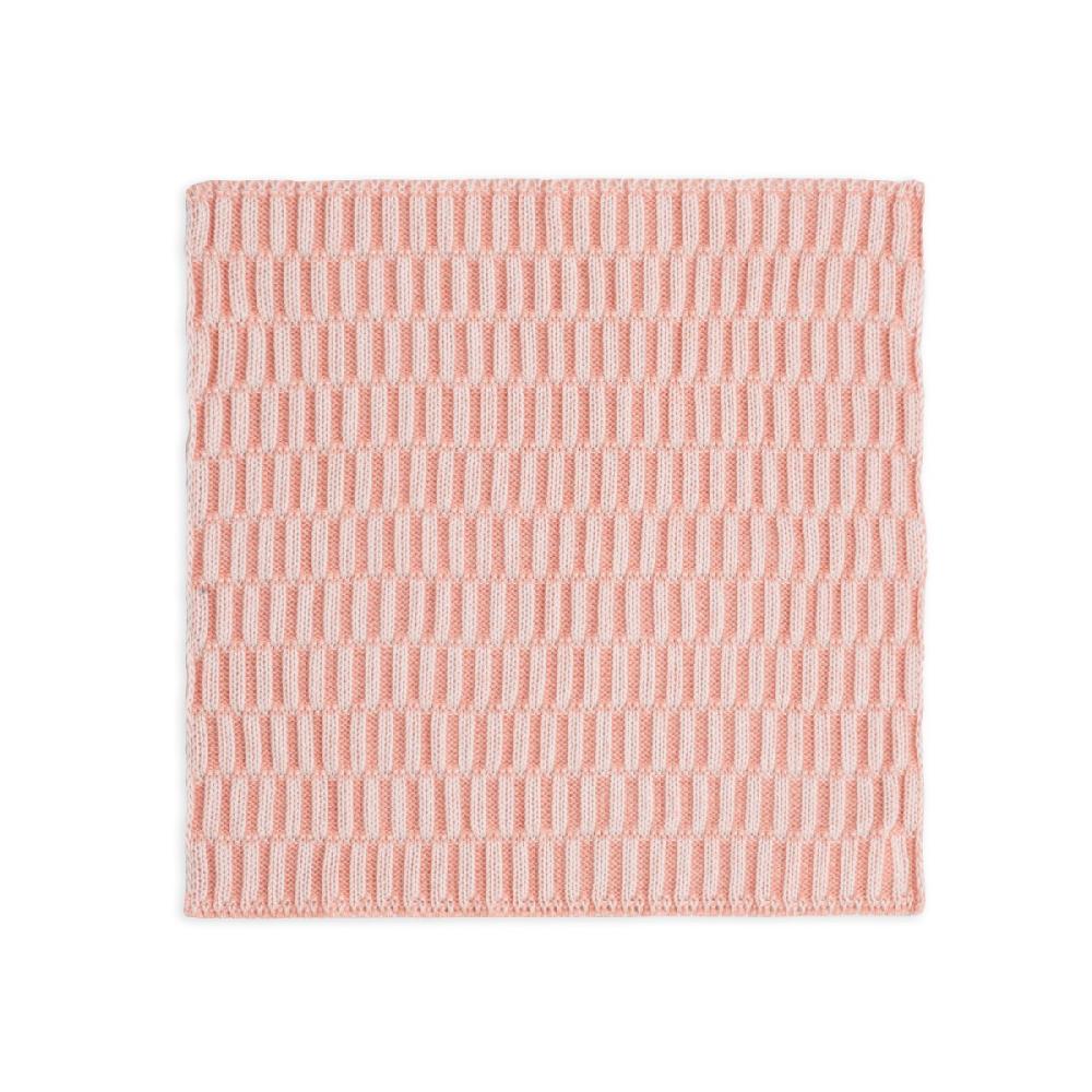 knit factory Vaatdoek Block Ecru/Apricot