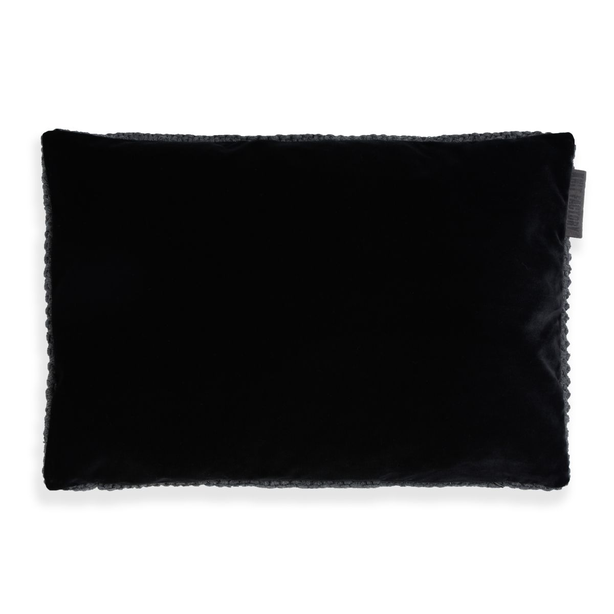 Knit Factory Vinz Kussen Antraciet - 60x40