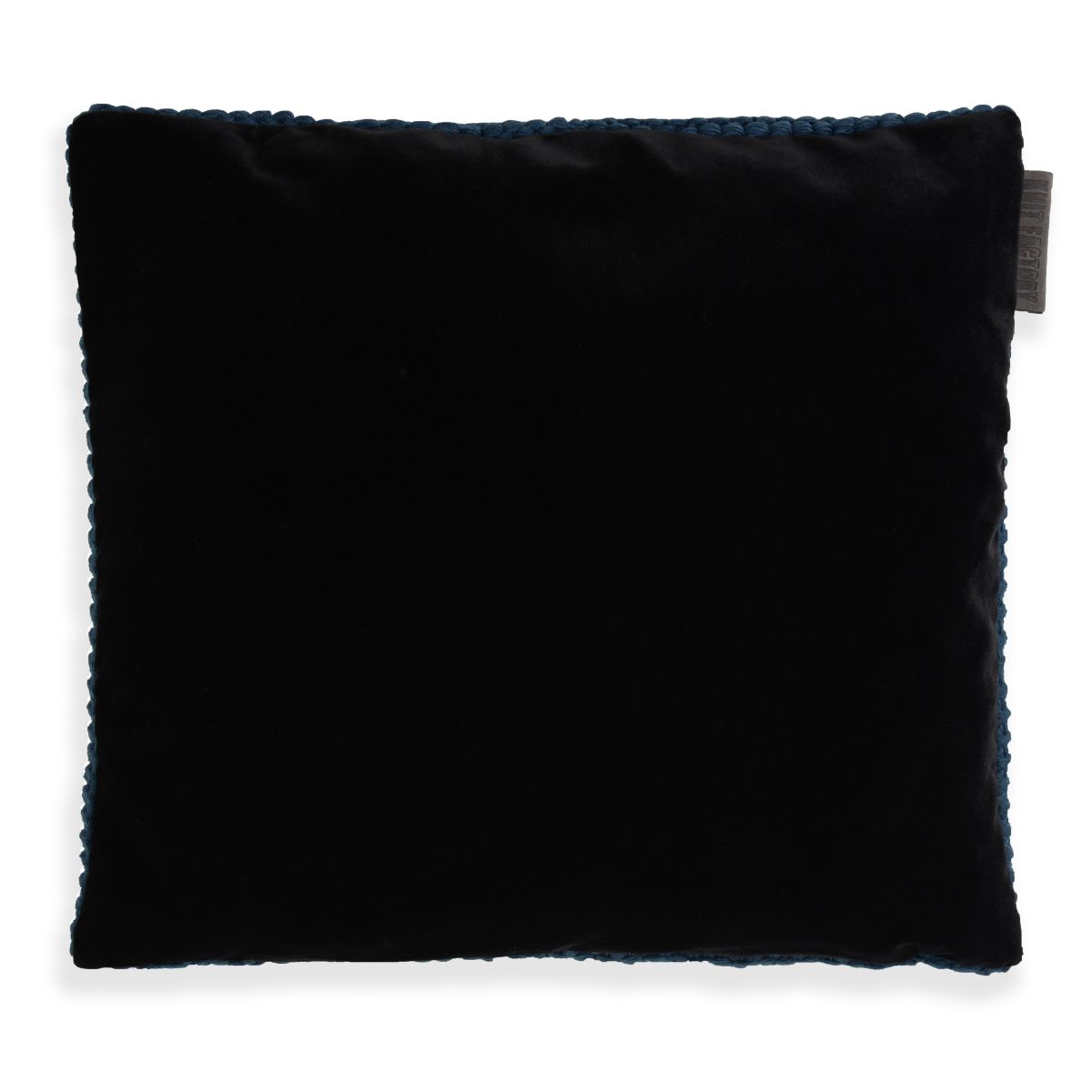 Knit Factory Vinz Kussen Petrol - 50x50