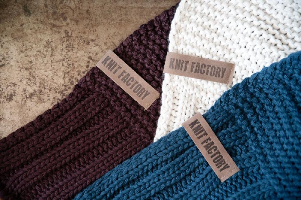 Knit Factory Vinz Plaid Beige