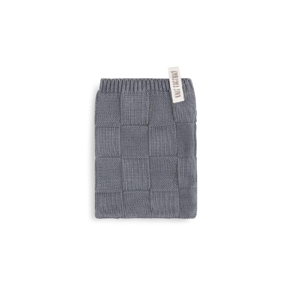 knit factory Washand Ivy Med Grey