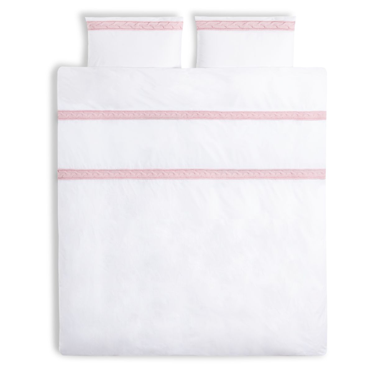 knit factory Sasha Dekbed 2 Persoons Roze - 240x200/220