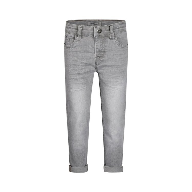 koko noko Koko Noko jongens jeans loose fit grijs omslag