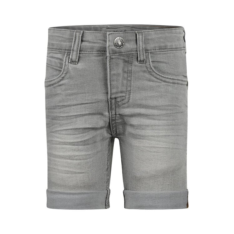 koko noko Koko Noko jongens jeans shorts loose fit grijs