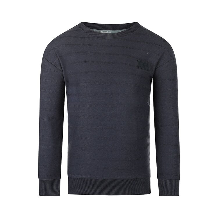 koko noko Koko Noko jongens sweater dropped shoulder donkerblauw