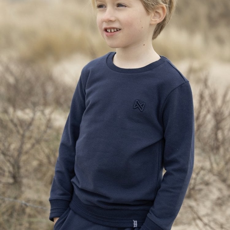 Koko Noko Koko Noko Jongens Sweater Neill Donkerblauw