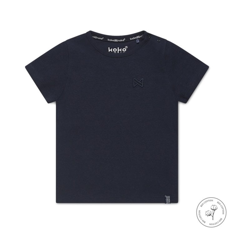 koko noko Koko Noko jongens T-shirt Nigel donkerblauw