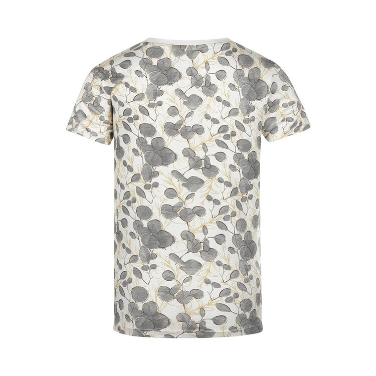 Koko Noko Koko Noko Jongens T-shirt Off White Grijs