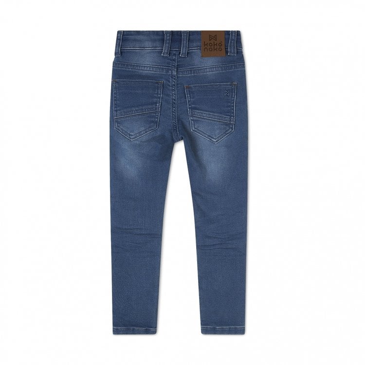 Koko Noko Koko Noko Jongens Jeans Novan Knit Blauw