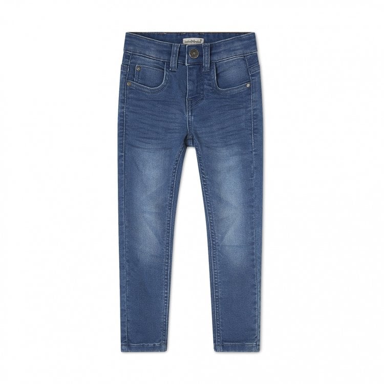 koko noko Koko Noko jongens jeans Novan knit blauw