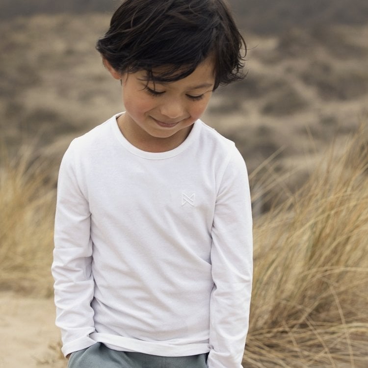 Koko Noko Koko Noko Jongens Shirt Nate Wit