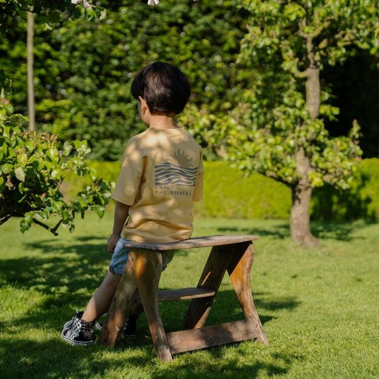 Koko Noko Koko Noko Jongens T-shirt Loose Fit Geel