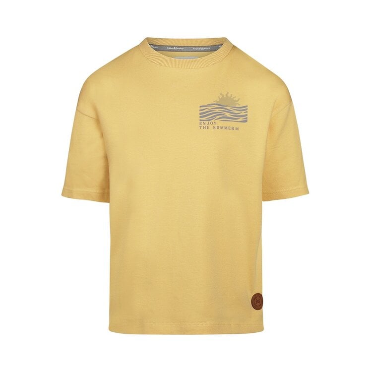 koko noko Koko Noko jongens T-shirt loose fit geel