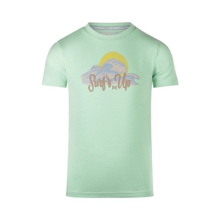 koko noko Koko Noko jongens T-shirt mintgroen surf
