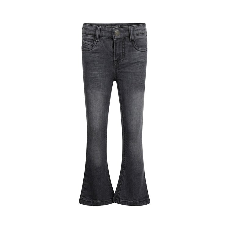 koko noko Koko Noko meisjes jeans flared fit grijs