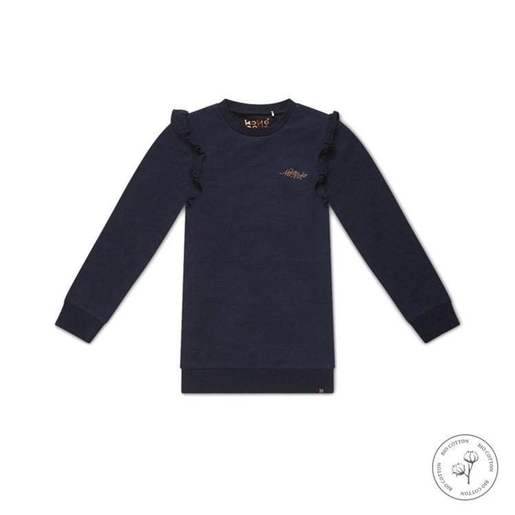 koko noko Koko Noko meisjes jurk Nena donkerblauw