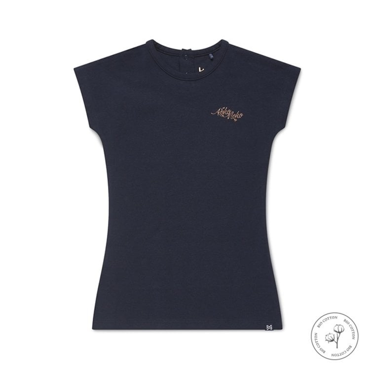 koko noko Koko Noko meisjes jurk Niya donkerblauw