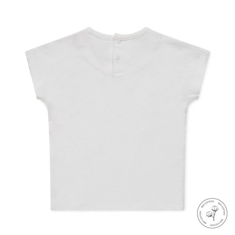 Koko Noko Koko Noko Meisjes T-shirt Noemi Wit