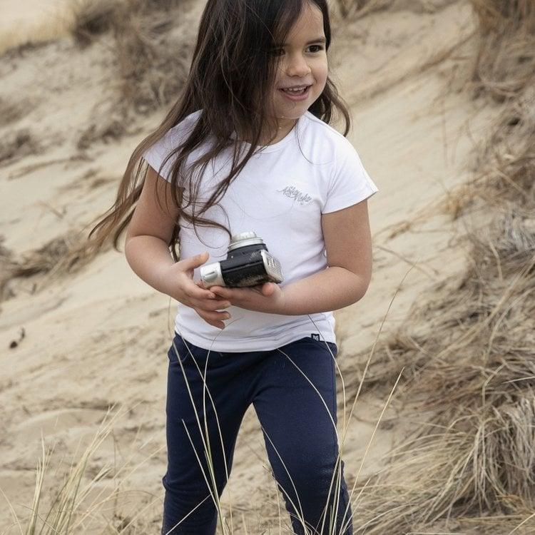 Koko Noko Koko Noko Meisjes T-shirt Noemi Wit