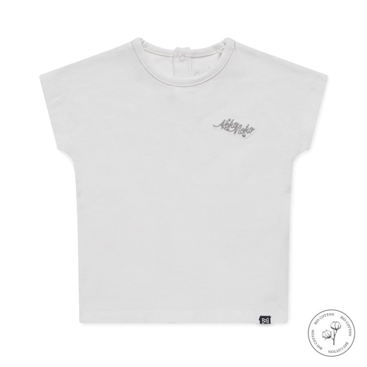 koko noko Koko Noko meisjes T-shirt Noemi wit