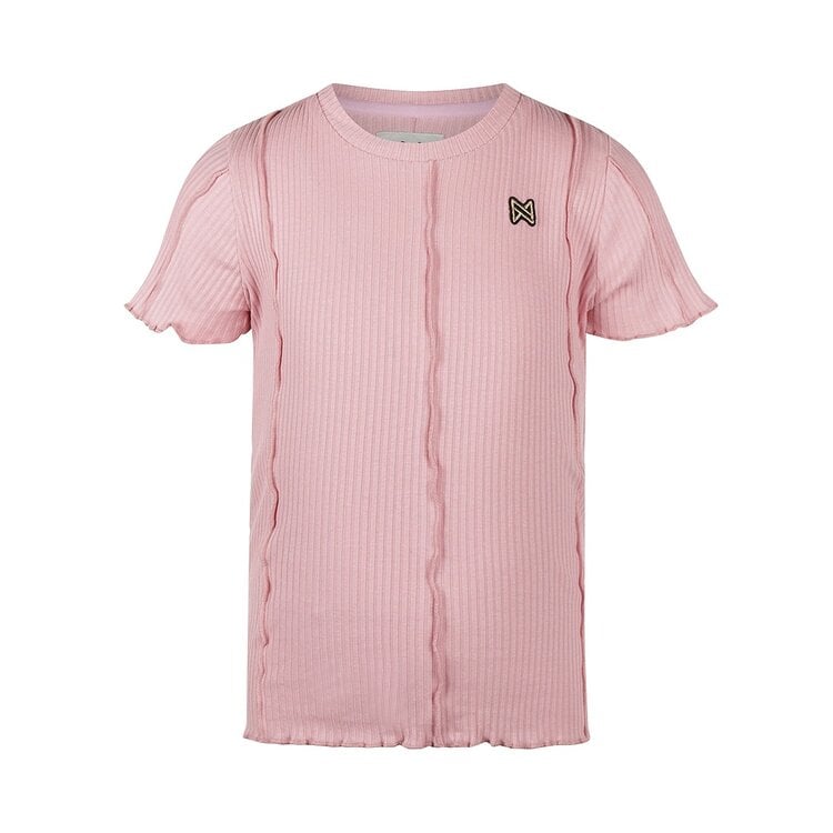 koko noko Koko Noko meisjes T-shirt roze rib
