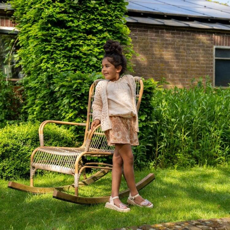 Koko Noko Koko Noko Meisjes Vest Off White Gebreid