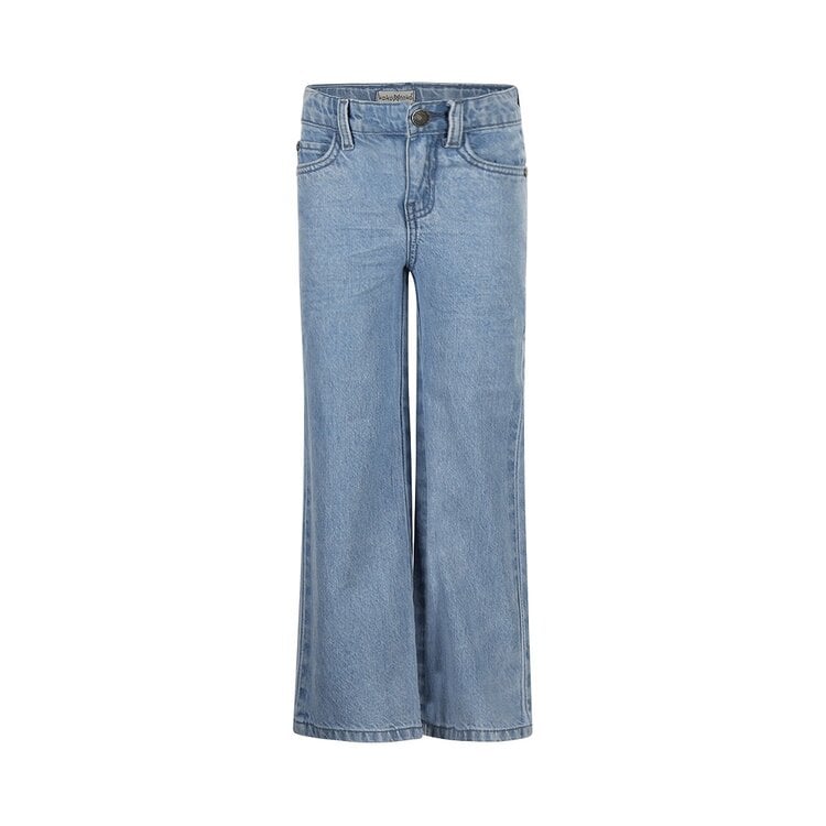 koko noko Koko Noko meisjes wide leg jeans blauw