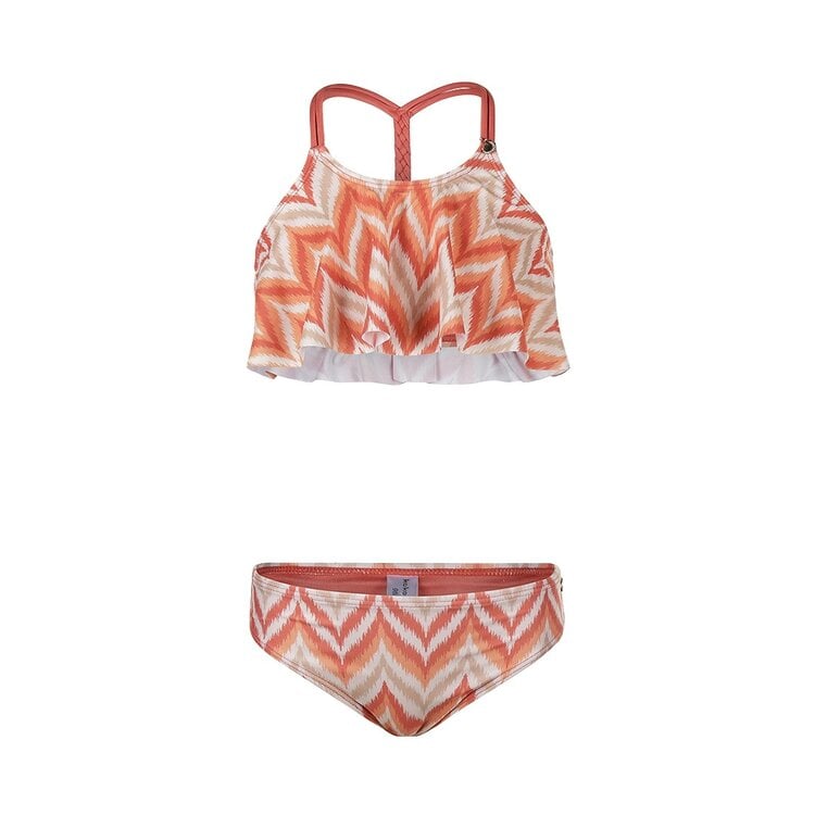 koko noko Koko Noko meisjes bikini oranje beige off white