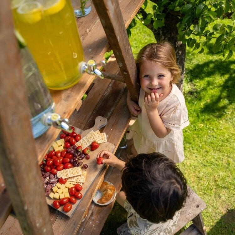 Koko Noko Koko Noko Meisjes Jurk Off White Mousseline