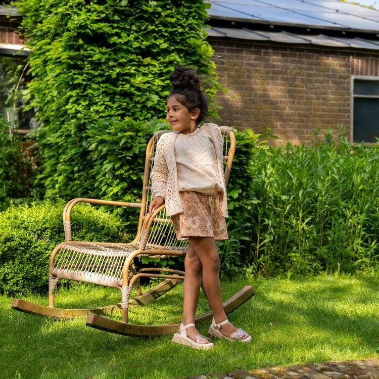 Koko Noko Koko Noko Meisjes Shorts Perzikroze Bloem