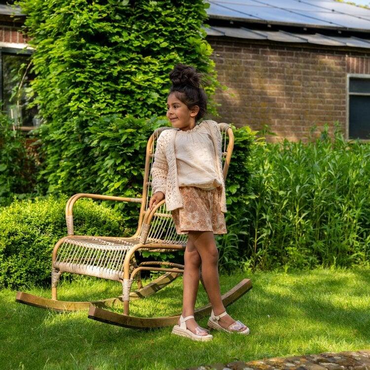 Koko Noko Koko Noko Meisjes T-shirt Off White Mousseline