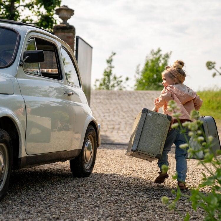 Koko Noko Koko Noko Meisjes Zomerjas Perzikroze Waterafstotend Capuchon