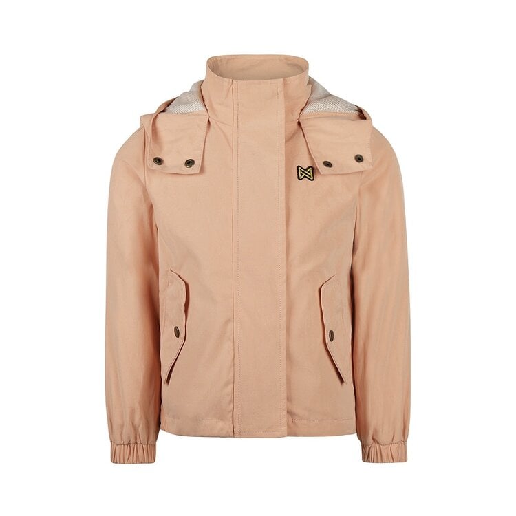 koko noko Koko Noko meisjes zomerjas perzikroze waterafstotend capuchon