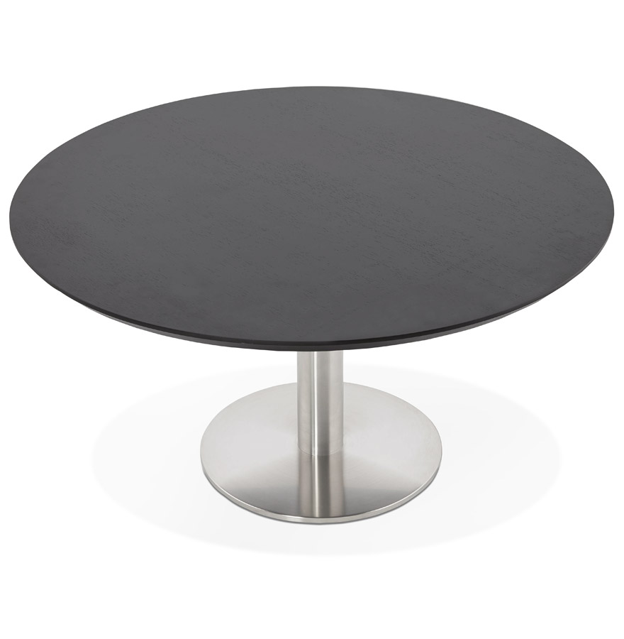 Kokoon Design AGUA Black Lounge Coffee Table - Ø 90 Cm