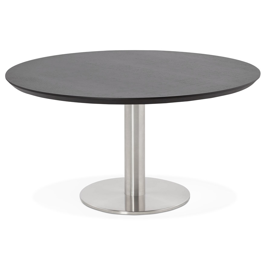 kokoon design AGUA black lounge coffee table - Ø 90 cm