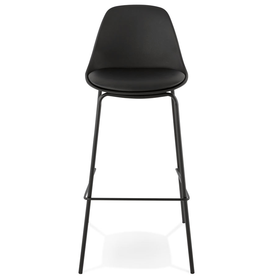 Kokoon Design Bar Stool 'COOKIE' Black Industrial Style