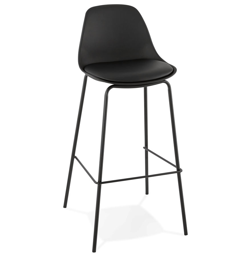 kokoon design Bar stool 'COOKIE' black industrial style